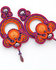 kolczyki soutache Jesienne boho kolczyki 3