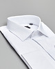 koszule męskie Koszula fabrizia 00572 na spinki biały slim fit 2