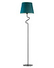 lampy podłogowe Nowoczesna lampa podłogowa do salonu FOGO VELUR 6