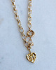 naszyjniki - inne Naszyjnik Heart Chain 2