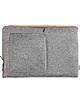 etui na laptopa ETUI MACBOOK z filcu fluo pomarańczowy zamek 6