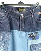 spódnice maxi Patchworkowa spódnica jeans r.48 5