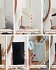 stoliki kawowe MONA - Komplet stolików, stoliki kawowe, ława kawowa, czarny stelaż 6