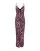 sukienki maxi damskie Sukienka Negroni Różowa Zebra Różowa Zebra 1
