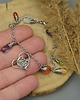 bransoletki wire wrapping Bransoletka serce kolorowa wire wrapping 2