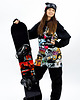 bluza z kapturem damska Damska Bluza Snowboard DR.CROW Graffiti Bizarre 3