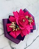 broszki Brosza z kolekcji FOLK Flowers z kolorowym kwiatem New 2