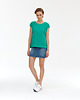 t-shirt damskie Bluzka z haftowanym przodem 3