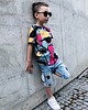 t-shirty dla chłopców T-shirt Boy DR.CROW Angry Sharks 3