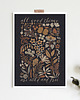 grafiki i ilustracje All good things, plakat botaniczny, kwiaty, boho 4