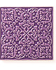 kafle i panele Kafle fioletowe dwanaście ornamentów 1