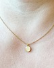 naszyjniki - inne Minimalistyczny naszyjnik ZŁOTA DROBINA 2