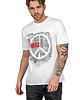 t-shirty męskie T-shirt męski UNDERWORLD Peace biały 4
