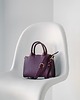 torby na ramię GLAM BAG - skórzana torebka - brąz orzechowy 9