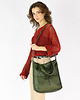 torby na ramię Torebka damska shopper A4 skóra naturalna - MARCO MAZZINI zielona 6