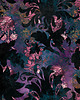 bluza bez kaptura damska Bomberka damska - FLORAL 1