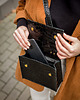 torby na ramię Kuferek Trunkette Croco Dark Cherry 5