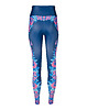 legginsy Boho Navy Floral Leggins 5