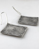 kolczyki wire wrapping Kamień - duże srebrne kolczyki lub klipsy 2