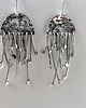 kolczyki wire wrapping MARE - srebrne kolczyki na zamówienie 6
