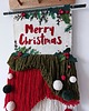 makramy Makatka "Merry Christmas" 1