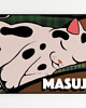 plakaty Plakat "Histerie zwierzęce: MASUJ" (ilustracja) 4
