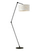 lampy podłogowe Regulowana lampa podłogowa z marmurowym kloszem BARI MARMUR 4