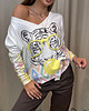 swetry damskie  Sweter Tigre Giallo 1