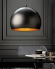 lampy wiszące Lampa wisząca Glow czarna złota metal 21cm 2