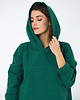 bluza z kapturem damska Sukienka Maxi Zielona Kango 5