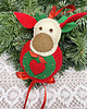 ozdoby choinkowe Zawieszki renifery z sercem na choinkę 2