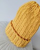 czapki damskie Wełniana żółta czapka WOOLLY YELLOW 2