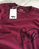 t-shirt damskie Tshirt unisex WOLF burgund 1