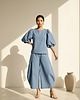 komplety damskie Denim Jeans Baby Blue komplet set OrtizMauii 1