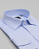 koszule męskie Koszula fabrizia 00529 długi rękaw błękit slim fit 1