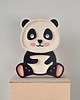 lampy do pokoju dziecka Drewniana lampka LED panda 1