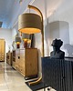 lampy podłogowe Lampa podłogowa LEEA - CARLA. Lampa wykonana z dębu i kamienia. 1