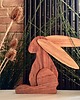 ozdoby wielkanocne Dwa zające Wielkanocne 30 cm i 22 cm 5