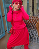 sukienki midi damskie New Tunika Sukienka Robin red 1