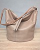torby na ramię Beżowa Bucket bag skóra naturalna 7