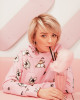 bluza z kapturem damska Bluza Pinky dogs 2
