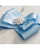 broszki Brosza Baby Blue z Kwiatkami New 2
