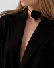 chokery Mini choker róża jedwabna 1