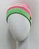 czapki damskie Czapka przejściowa cienka beanie smerf bawełna neon fluo 1