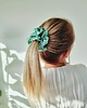 gumki do włosów Gumka jedwabna, scrunchie, frotka miętowy sorbet MAXI 3