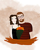 grafiki i ilustracje Personalizowany portret 2