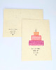 kartki scrapbooking Kartka urodzinowa z haftowanym tortem - personalizowany napis 5