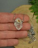 naszyjniki - inne Naszyjnik Talizman kryształ górski wire wrapping 3