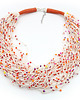 kolie Kusama orange - naszyjnik 4