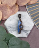 wisiory Miedziany wisiorek wire wrapping z chalcedonem #538 1